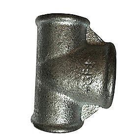 Georg Fischer tee 90° galvaniseret reduceret 1-1.1/4-1''