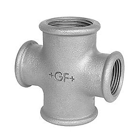 Georg Fischer kryds sort 3/4-1/2’’