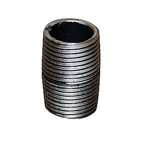 Nippelrør sammenskåret sort 1.1/4’’ 40 mm