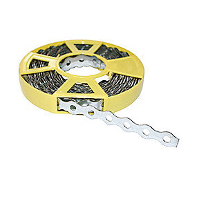 SG patentbånd galvaniseret stål 17 x 0,8 mm 10 meter
