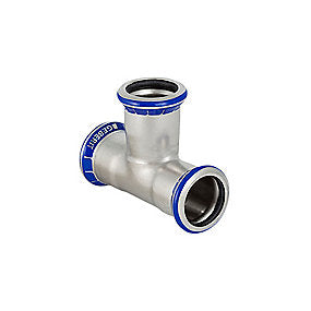 GEBERIT Mapress rustfri t-stykke 54 - 28 - 54 mm