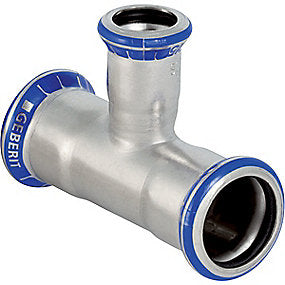 GEBERIT Mapress rustfri t-stykke 76,10 - 54 - 76,10 mm