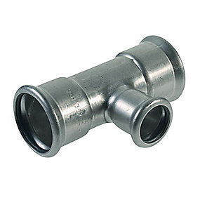 VSH XPress rustfri press t-stykke 42 - 28 - 42 mm M-bakke