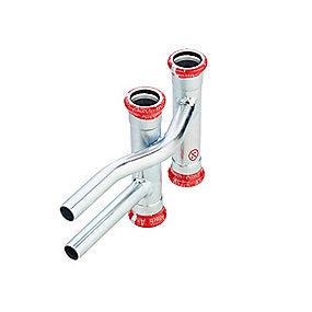 FZ press kryds 18-15mm. Til varmesystemer. M-bakke