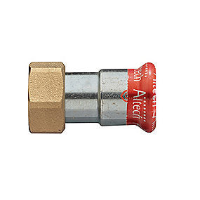 FZ press muffe med omløber 22mm x 1''. Til varmesystemer. M-bakke