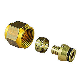 Uponor FPL-X koblingssæt DR 16x2,0mm x 1/2'''. For tilslutning af Uponor MLC 16 x 2 mm rør