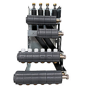 bundmodul 6GV, 5KV, 3VV,iso føderør, ford.rør. Til fjernvarmeunits fra Gemina Termix, METRO THERM