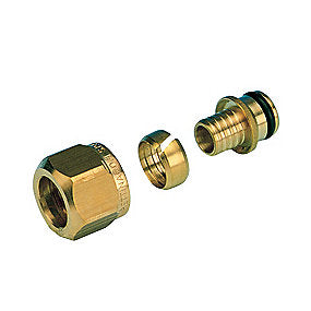 omløbersæt 3/4'' x 15 mm til gulvvarme fordelerrør