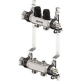 Uponor Vario S fordelerrørsæt 2 kredse. 2 x 3/4 Euro