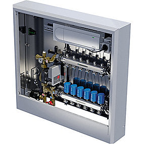 Uponor Comfort PORT installationsskab til 8 kredse 20 mm. Præfabrikeret