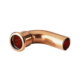 kobber Cu press bøjning 12 mm 90º med en muffe