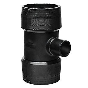 Georg Fischer ELGEF Plus PE El-svejse t-stykke 160x90 mm 90° PN16 PE100-SDR11.