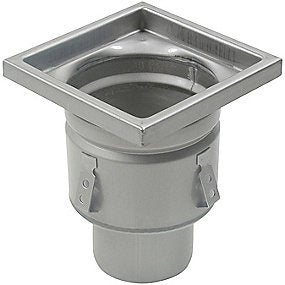 Blücher ind.afløb Ø110/200mm uden vandlås 200x200mm beton/klinke