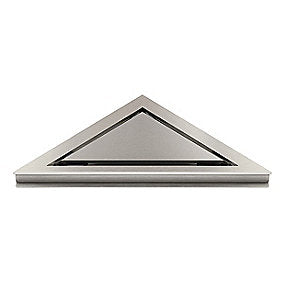 Unidrain Highline ramme inkl. panel til hjørne 12mm