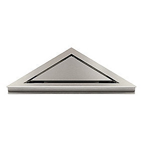 Unidrain Highline ramme inkl. panel til hjørne 15mm