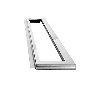 Unidrain HighLine ramme 1200 mm, H 10 mm. Rustfrit stål/Håndpoleret