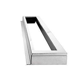 Unidrain HighLine ramme 1200 mm, H 25 mm. Rustfrit stål/Håndpoleret