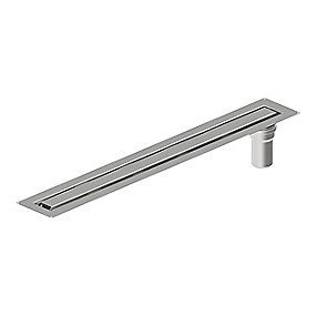 Blücher Waterline Atlantis rende 800mm Gulv: beton & fliser, Udløb: Ø50mm, RF stål: EN1.4301