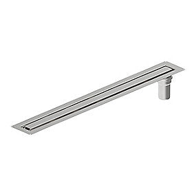 Blücher Waterline Atlantis rende 900mm Gulv: beton & fliser, Udløb: Ø50mm, RF stål: EN1.4301