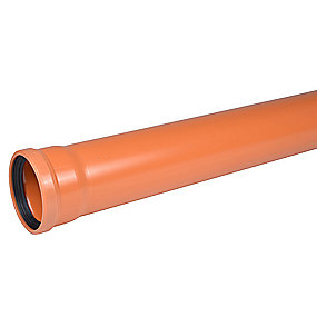 Wavin PVC kloakrør 110x2000mm SN4 EN13476