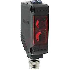 Fotoelektrisk sensor, baggrundsundertrykkelse sensor, rød LED sensor, PNP sensor, M8 sensor, industriel sensor, VVS Hjørnet.