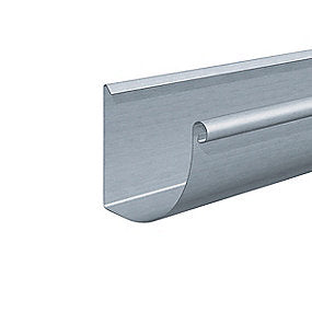Rheinzink tagrende, 0,8x333 mm tagrende, 1/4-rund tagrende, Nr. 12 tagrende, 3 meter tagrende, walzblank tagrende.