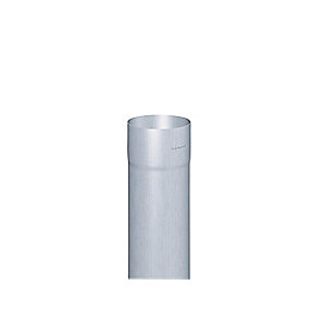 Rheinzink Nedløbsrør 0,7x76 mm. Lgd a 3 mtr. prePatina walzblank -Tages ikke retur-