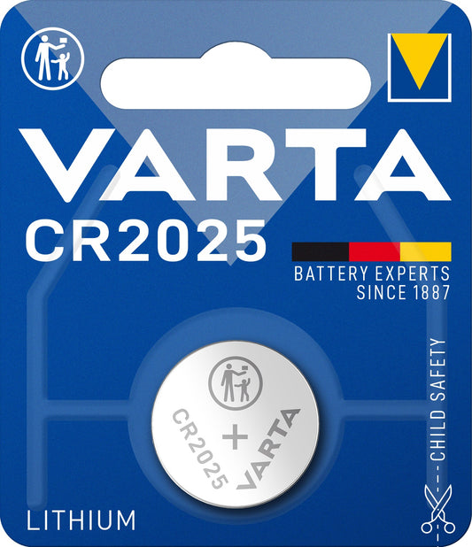 BATTERI CR2025 3,0V 170MAH