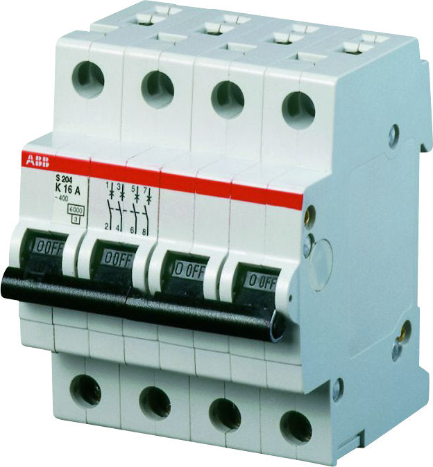 AUTOMATSIKRING D16A 4P 6KA 4M