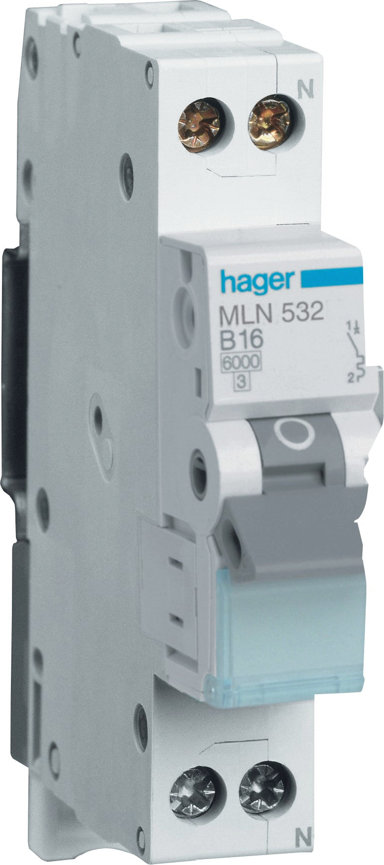 AUTOMATSIKRING C10A 1P+N 6KA 1M