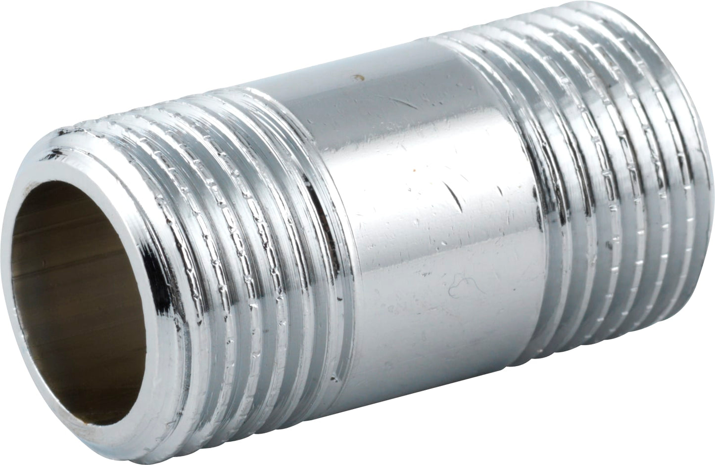 1/2X40MM  MESS. NIP.RØR FORKR.