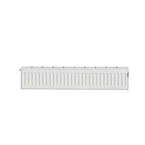 C4 radiator 22 - 200 x 1800 mm. RAL 9016. Hvid