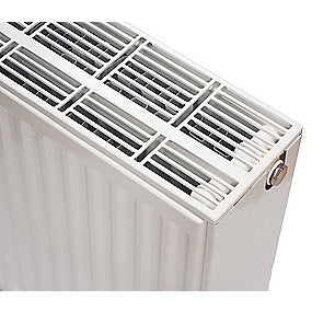 ALTECH C4 radiator, kompakt radiator, panelradiator, 600x1400 mm radiator, RAL 9016 hvid, boligopvarmning, VVS radiator.