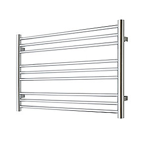 TVS Pivo 9-1000 håndklæderadiator 590x1000 mm. CC 970 mm. Krom