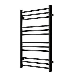 TVS Pivo 12-500 håndklæderadiator 785x500 mm. CC 470 mm. Sort