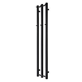 TVS Kiro 3 håndklæderadiator 1400x265 mm. CC 220 mm. Sort