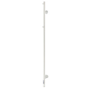 TVS el eldo 1 håndklæderadiator med timer 1400 x 60 mm. 2 og 4 timers timer mulighed ved tryk på knap. Hvid