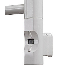 Kriss Nuvo 2 varmeelement med boost & sparefunktion. 300W D-profil Hvid 1/2'' 220V IP54