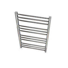 Strømberg Fabero håndklæderadiator 790x480mm krom, elektrisk, fabriksfyldt med væske