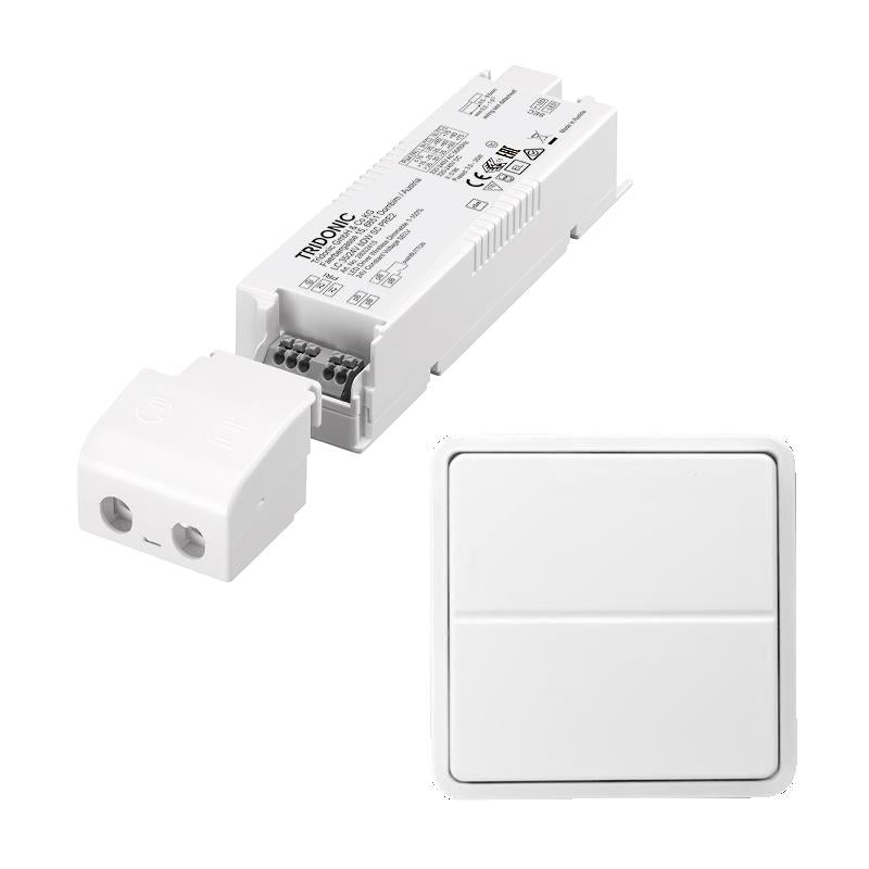 35W/24V LED DRIVER+TRÅDLØST TRYK T/FUGA