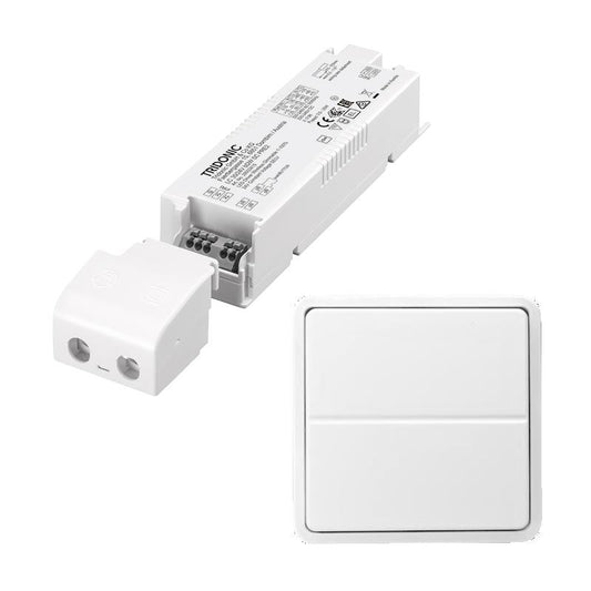35W/24V LED DRIVER+TRÅDLØST TRYK T/FUGA