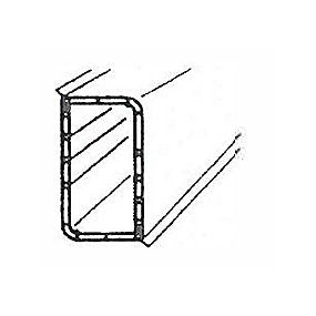 Gabotherm Dobb.Rør-Panel 90x45mm Eg (4 Mtr)