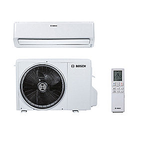 Bosch Climate 8101i varmepumpe 65HE 6,5 kW. Luft/luft. Inde- & udedel.