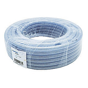 Sauermann kondensslange 10 mm. PVC Transparent 25 meter. Flettet