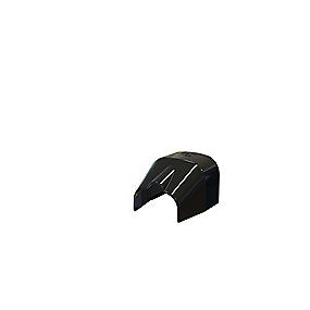 T75 rørudløb 78x58 mm, Sort RAL 9005
