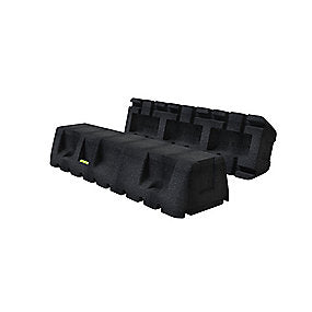 Extreme montageblokke L: 600 mm, B: 140 mm, H: 95 mm, Bæreevne: 500 kg, Uden aluskinne, Ved forhøjning brug 2 stk. 346847627