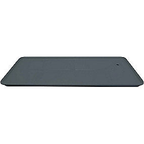 kondensbakke Til vægkonsol & jordstativ, 810x330 mm, Sort RAL 7016