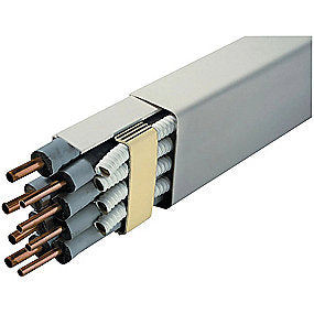 T140-H rørkanal 2 m 140x90 mm, Hvid RAL 9010
