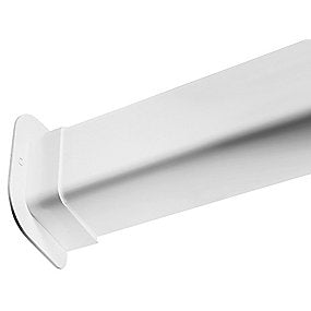 T140-H væggennemføring 140x90 mm, Hvid RAL 9010