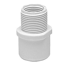 Faluplast Tilslutningsteleskop 32 mm, G20 udvendig, G15 indvendig